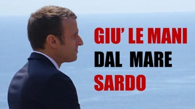 La Francia prova lo scippo del mare al largo della Sardegna
