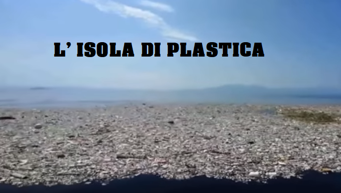 isola di plastica oceano pacifico