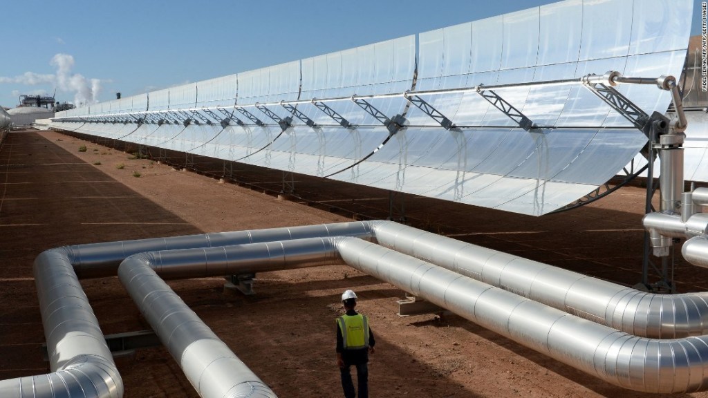 la più grande centrale energia solare al mondo marocco 2