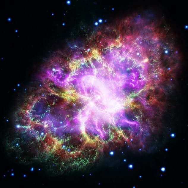 le foto più spettacolari del telescopio spaziale Hubble nebulosa del granchio
