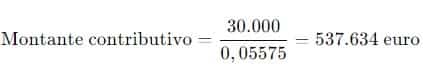 calcolo montante contributivo