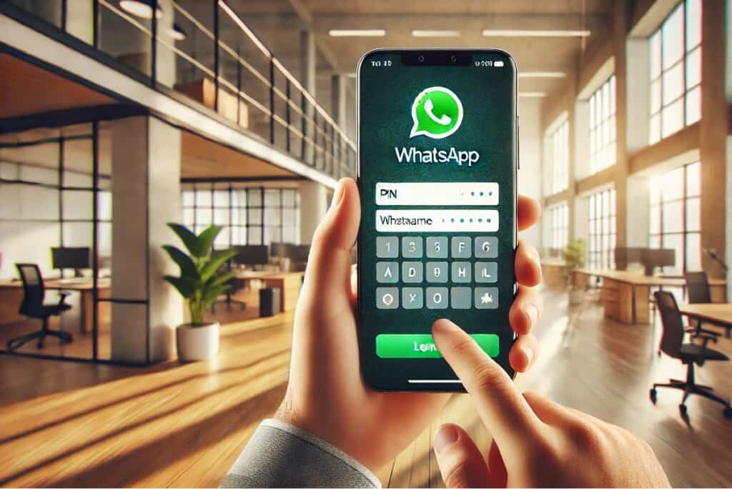 WhatsApp PIN e username